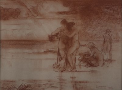 Desnudos bañándose, 1904 de Charles Edward Conder