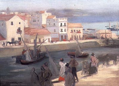 Muelle de Charles Edward Conder