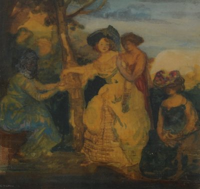 La Adivina, 1890-1900 de Charles Edward Conder