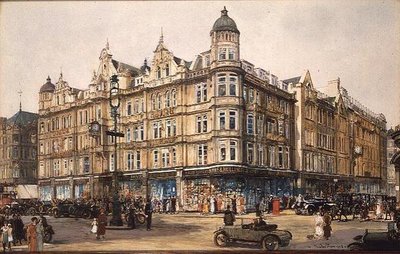 El Viejo Edificio, Bourne y Hollingsworth, Oxford Street de Charles Edward Dixon