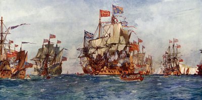 El regreso de Carlos II de Charles Edward Dixon
