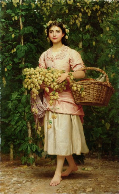El recolector de lúpulo de Charles Edward Perugini
