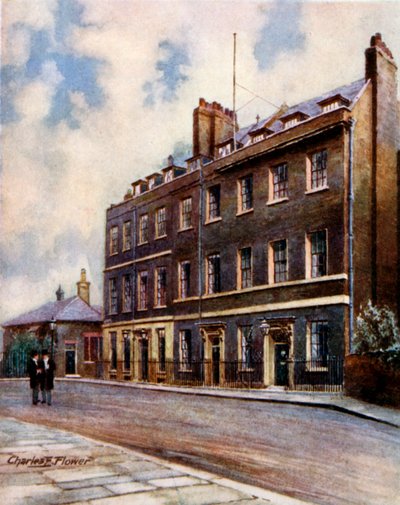 Número 10 de Downing Street, Whitehall de Charles Edwin Flower