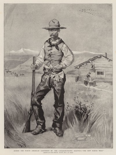 A través del continente norteamericano por el Ferrocarril Canadian-Pacific, El Nuevo Noroeste de Charles Edwin Fripp