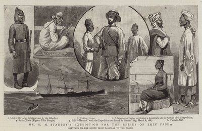 La expedición del Sr. H M Stanley para el rescate de Emin Pasha de Charles Edwin Fripp