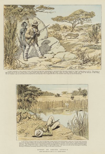 Deporte en Sudáfrica de Charles Edwin Fripp