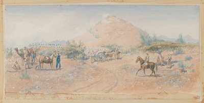 ¿La lucha en Hasheen, 1885?, 1885 de Charles Edwin Fripp