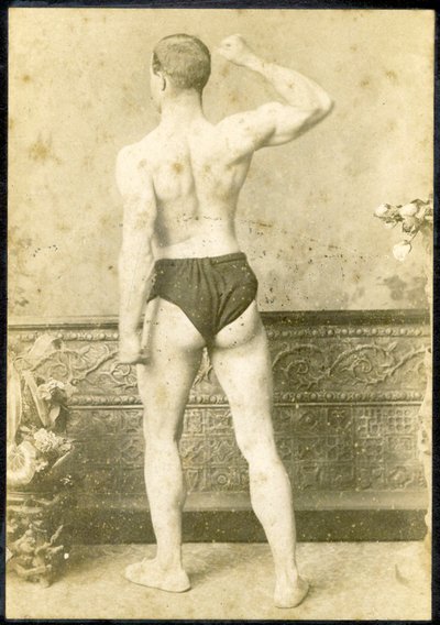 Retrato de un forzudo, c.1890 de Charles Eisenmann