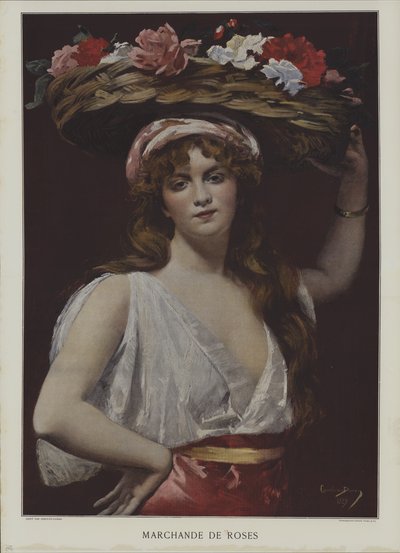 Vendedora de Rosas de Charles Emile Auguste Carolus Duran