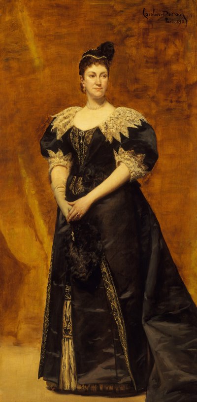 Caroline Webster Schermerhorn, 1831-1908 de Charles Emile Auguste Carolus Duran