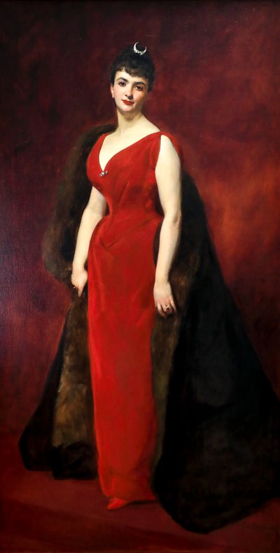 Retrato de Madame Edgard Stern de Charles Emile Auguste Carolus Duran