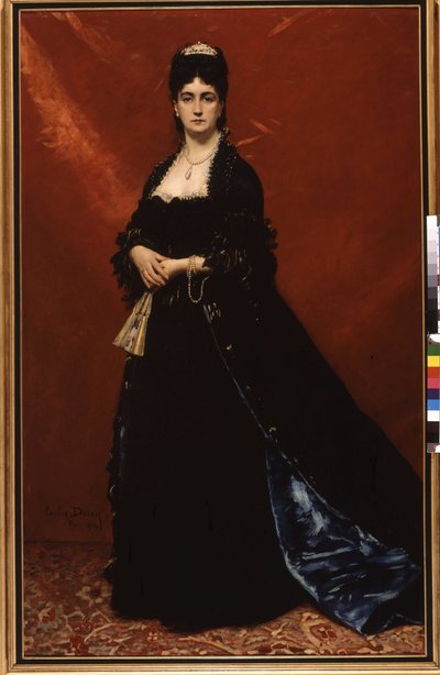 Retrato de Madame Goldschmidt de Charles Emile Auguste Carolus Duran