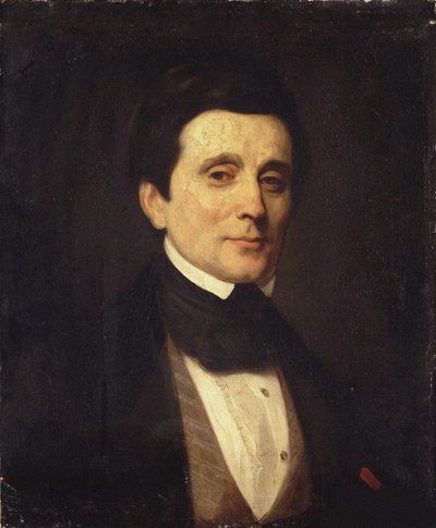 Retrato de Emile Deschamps (1791-1871) de Charles Emile Callande de Champmartin