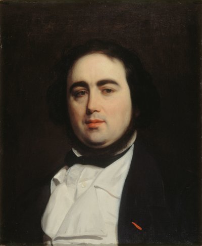 Retrato del escritor Jules Janin 1804-1874, ca. 1839 de Charles Emile Callande de Champmartin