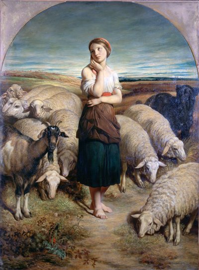Santa Genoveva, c1810-1880 de Charles Emile Callande de Champmartin