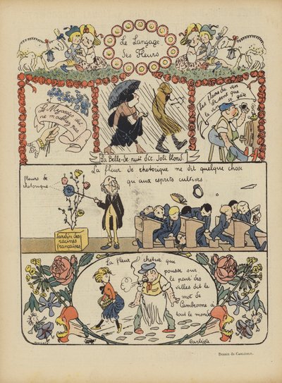Ilustración para Le Rire de Charles Emile Egli
