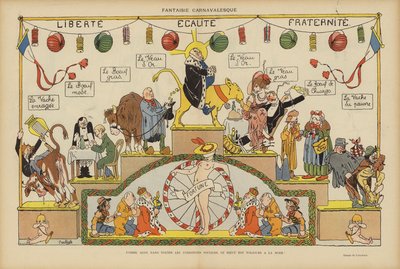 Ilustración para Le Rire de Charles Emile Egli