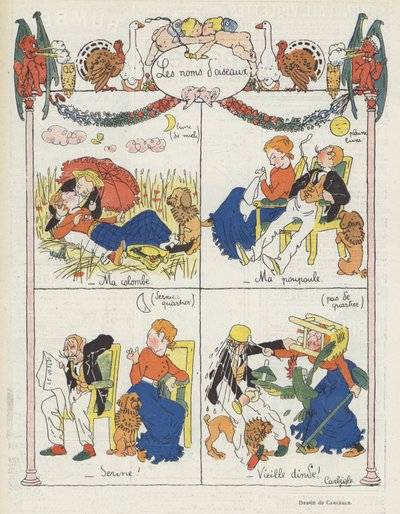 Ilustración para Le Rire de Charles Emile Egli
