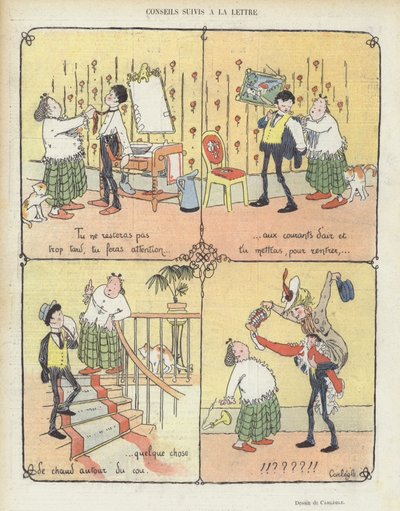 Ilustración para Le Rire de Charles Emile Egli