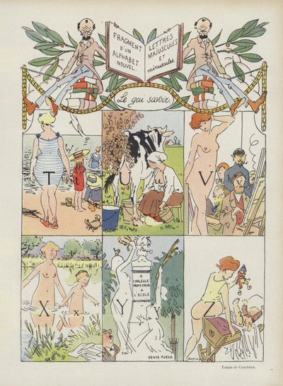 Ilustración para Le Rire de Charles Emile Egli
