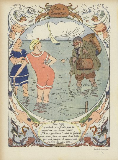 Ilustración para Le Rire de Charles Emile Egli
