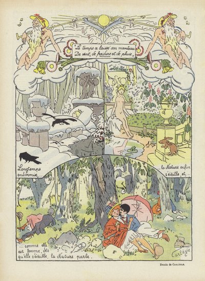 Ilustración para Le Rire de Charles Emile Egli