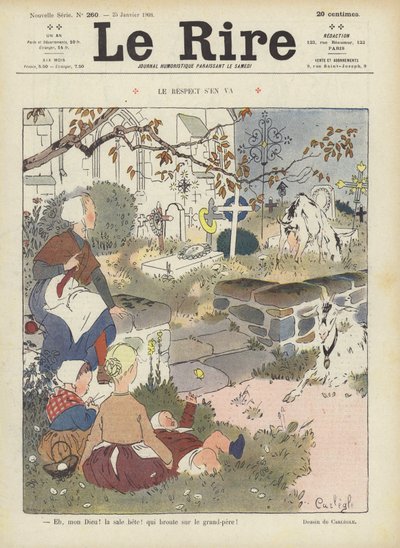 Ilustración para Le Rire de Charles Emile Egli