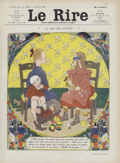 Ilustración para Le Rire de Charles Emile Egli