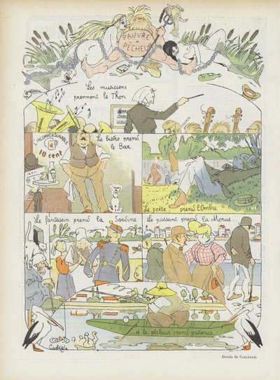 Ilustración para Le Rire de Charles Emile Egli