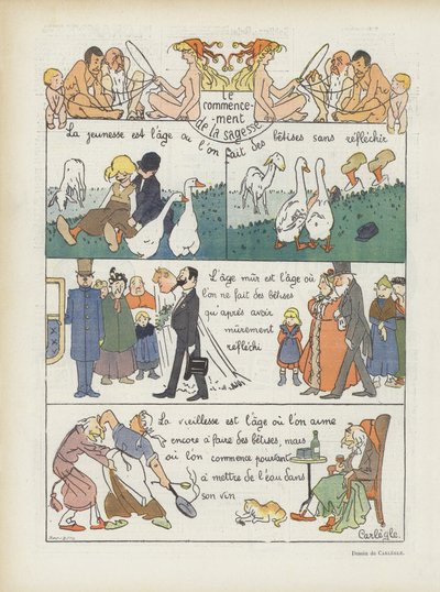 Ilustración para Le Rire de Charles Emile Egli