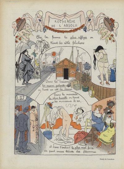 Ilustración para Le Rire de Charles Emile Egli