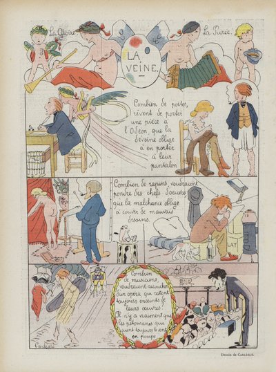 Ilustración para Le Rire de Charles Emile Egli
