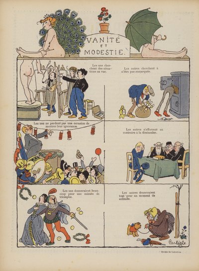 Ilustración para Le Rire de Charles Emile Egli