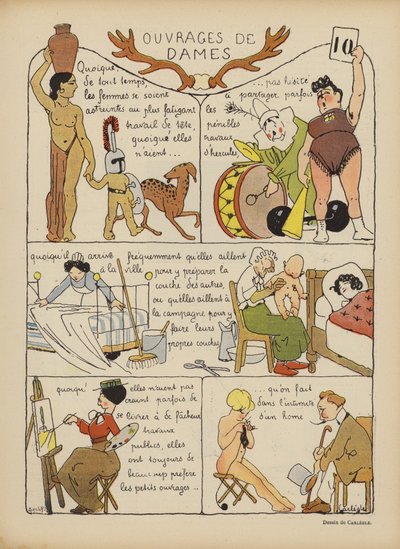 Ilustración para Le Rire de Charles Emile Egli