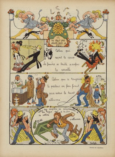 Ilustración para Le Rire de Charles Emile Egli