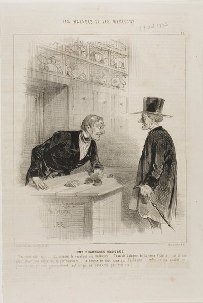 Una Farmacia para Cada Necesidad (lámina 24) de Charles Emile Jacque