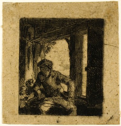 Bebedor de Charles Emile Jacque