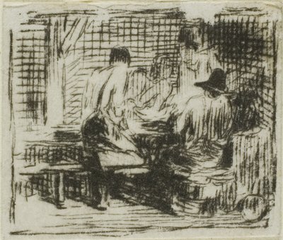 Bebedores de Charles Emile Jacque