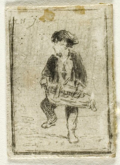 El organillero de Charles Emile Jacque