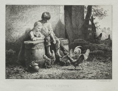 Pequeña, pequeña de Charles Emile Jacque