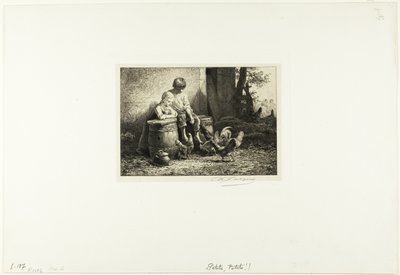 ¡Pequeños! ¡Pequeños! de Charles Emile Jacque