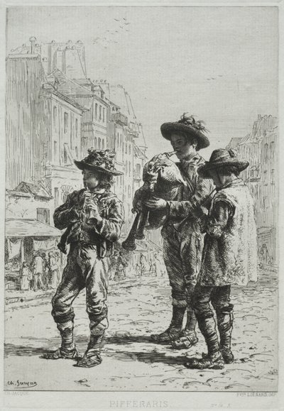 Pifferaris de Charles Emile Jacque