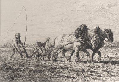 Arando de Charles Emile Jacque