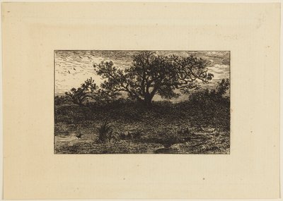 Impresión de Charles Emile Jacque