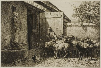 Pastora de Charles Emile Jacque