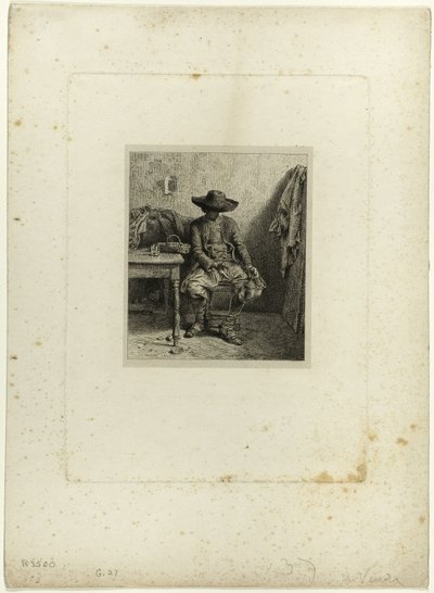 La vasija rota de Charles Emile Jacque