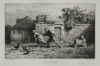 El Equipaje de Charles Emile Jacque