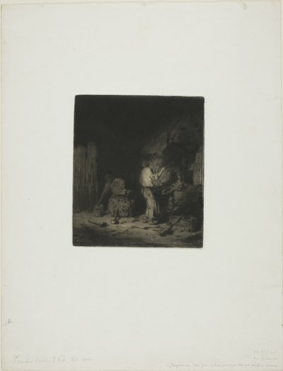La Fragua de Charles Emile Jacque