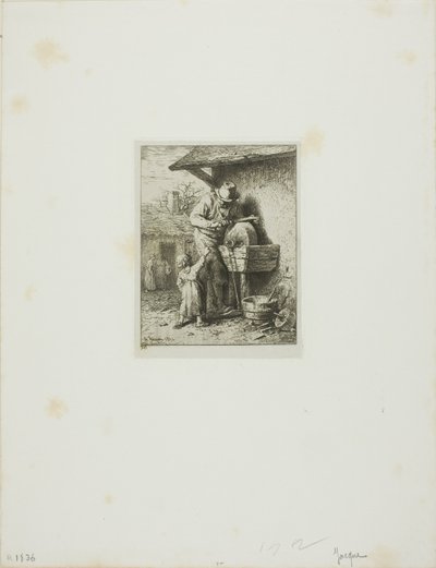 El afilador de Charles Emile Jacque