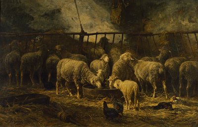 El Gran Redil, 1881 de Charles Emile Jacque